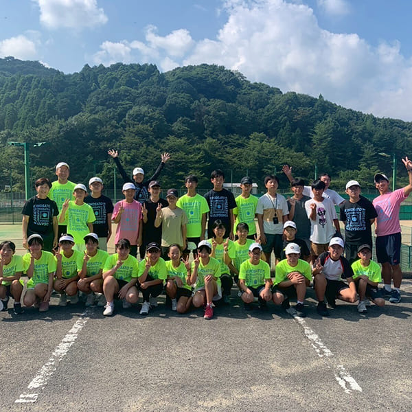 夏季ジュニアテニス合宿