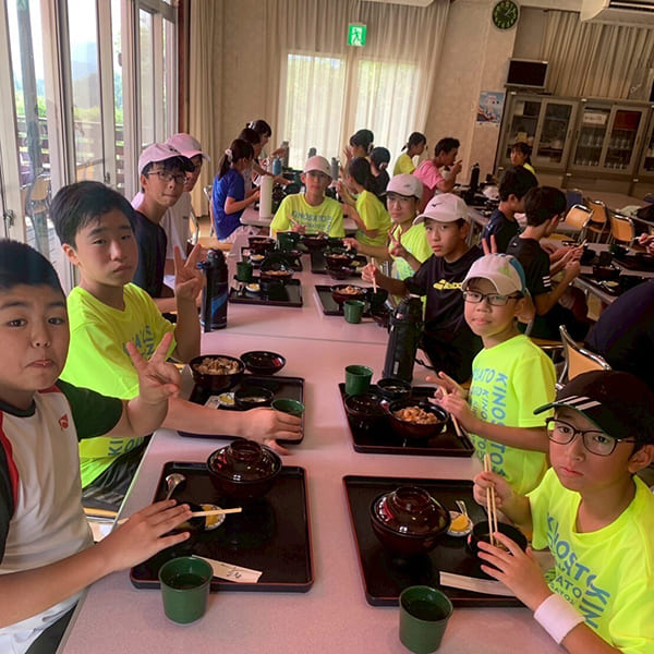 夏季ジュニアテニス合宿