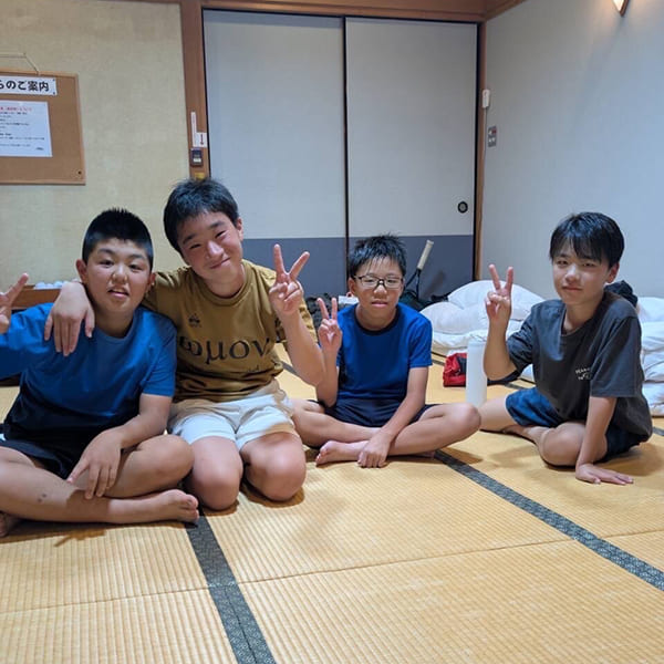 夏季ジュニアテニス合宿